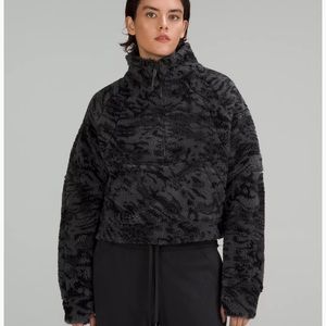 Lululemon scuba oversized fleece funnel neck